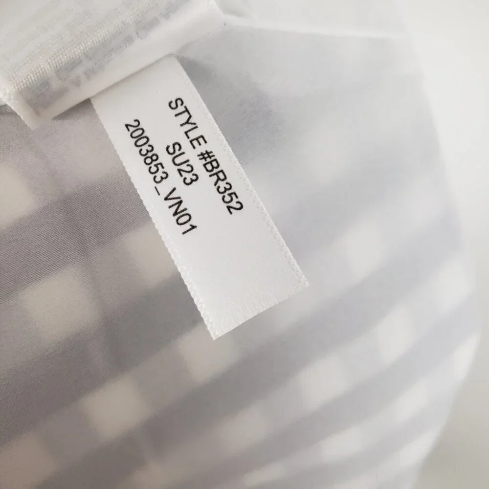 J Crew Petite No 3 Pencil Skirt NWT Bi-Stretch Midi Blue White Gingham Size 12P